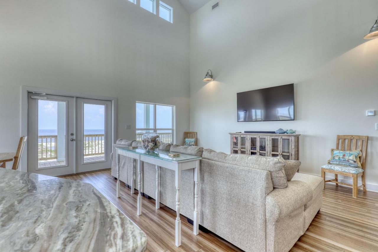 Salty Seahorse - Waterfront! Pet Friendly! Game Room, Pool Table, Beautiful Views - Room For The Whole Family Home جزيرة دوفين المظهر الخارجي الصورة