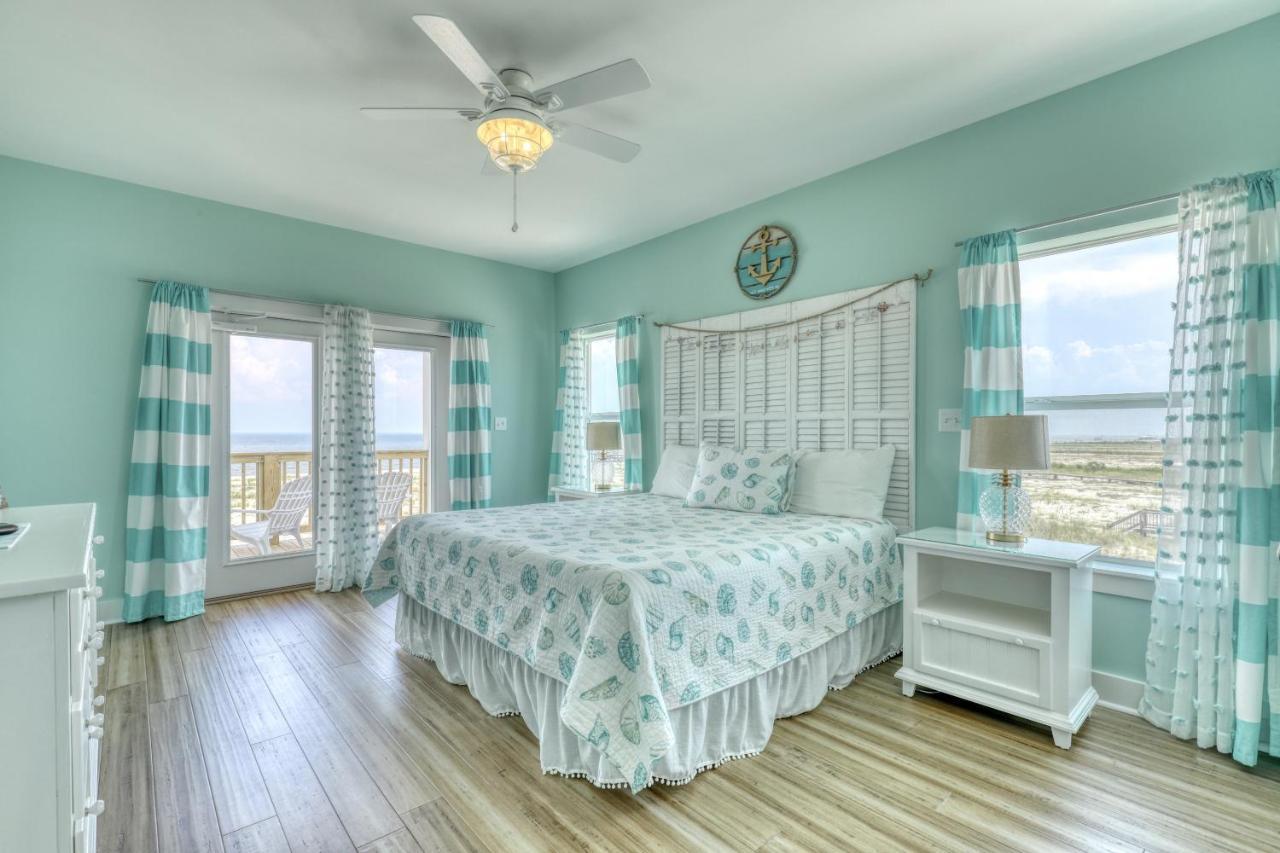Salty Seahorse - Waterfront! Pet Friendly! Game Room, Pool Table, Beautiful Views - Room For The Whole Family Home جزيرة دوفين المظهر الخارجي الصورة
