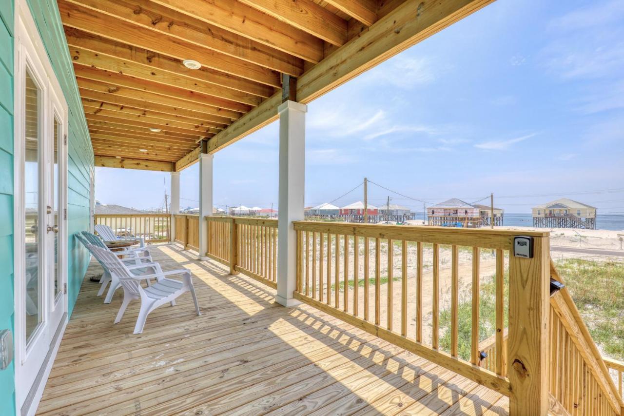Salty Seahorse - Waterfront! Pet Friendly! Game Room, Pool Table, Beautiful Views - Room For The Whole Family Home جزيرة دوفين المظهر الخارجي الصورة