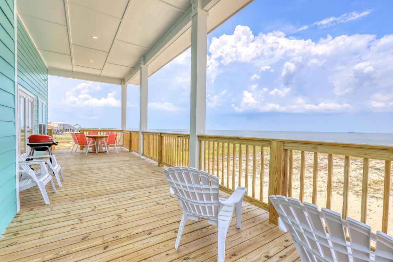 Salty Seahorse - Waterfront! Pet Friendly! Game Room, Pool Table, Beautiful Views - Room For The Whole Family Home جزيرة دوفين المظهر الخارجي الصورة